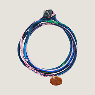 期間限定お値下げ中！HERMES シルクブレスレットドゥブルトゥール HERMES シルクブレスレット ドゥブルトゥール セリエ petit h